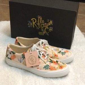 Keds X Rifle Paper Co. Pink Floral Sneaker 🌺💐🌸